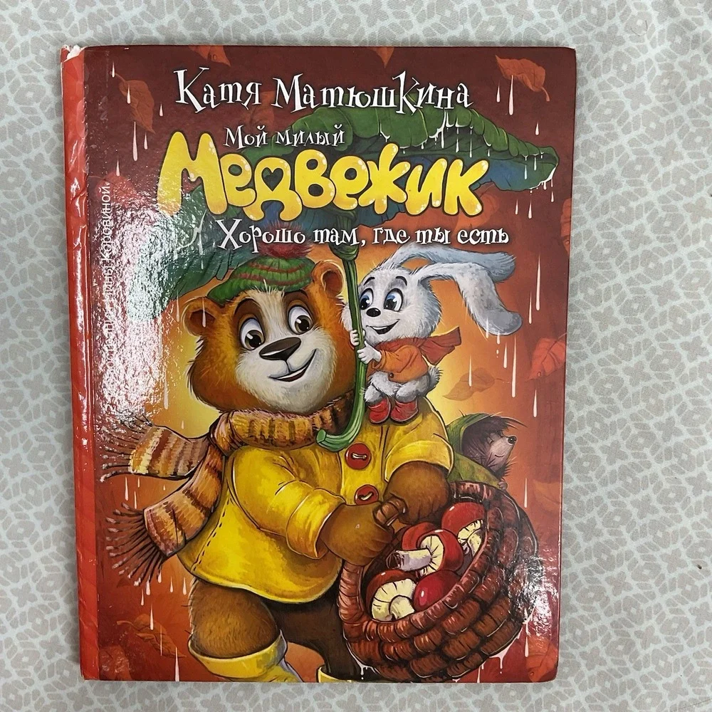 Русские книги для детей Russian books for kids Мой Милый Медвежик Катя Матюшкина